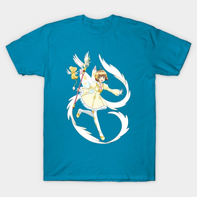 Card Captor Sakura - Star dress T-Shirt by Nykos